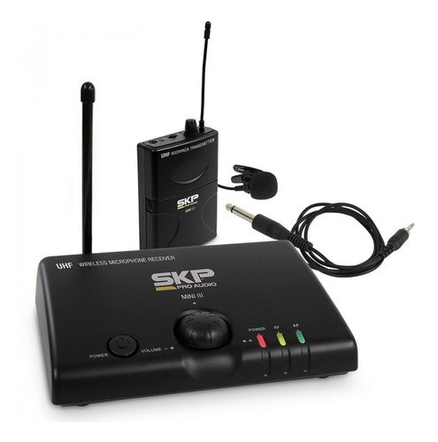 Micrófono Inalambico Solapa Uhf (envio Gratis) Mini Iii Skp