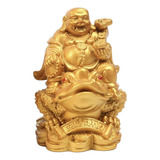 Sapo Sorte Fortuna Kaeru  Feng Shui + Buda Prosperidade 