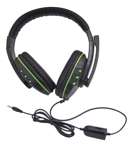 Fone De Ouvido P3 Headset Compatível Ps5 Ps4 Ps3 Xbox One Pc