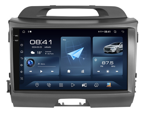 Multimidia Kia  Sportage 11/15 Android Auto 64gb 9p C/canbus