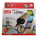 Resaltador Trabi Vintage X 4 Unidades Tinta Pastel