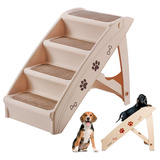 Escalera Plegable Antideslizante Para Perros Y Gatos