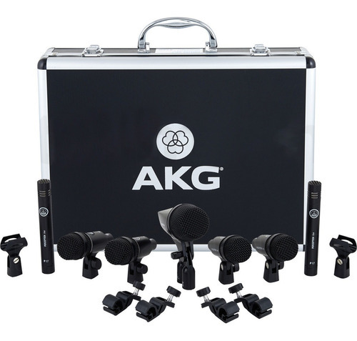 Kit De Microfones Para Bateria Akg Drum Set Session I