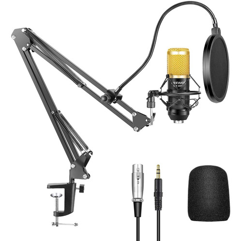 Kit Micrófono Condensador Estudio Grabación Neewer Nw-800