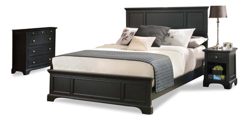 Home Styles Bedford - Juego De Cabecera De Cama Queen, Estr.