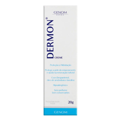 Creme Proteção e Hidratação Dermon Caixa 20g | MercadoLivre