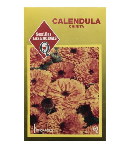 Semillas Certificadas Flor Caléndula Chinita Ornamental