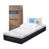 Colchon Suavestar Stress Free 80x190 Alta Densidad 30kg