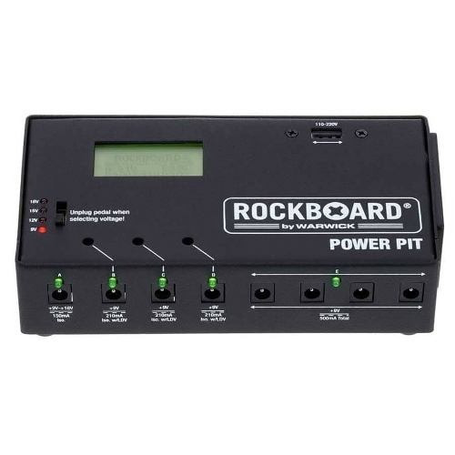 Fuente Multiple Warwick Rockboard Power Pit Para Pedales 9v