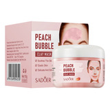 Mascarilla Facial Hidratante B Peach Bubble Mask, Let The S