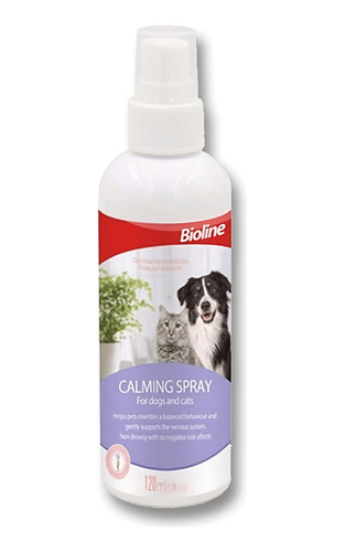 Bioline Spray Calmante Para Perros Y Gatos