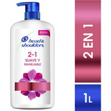 Shampoo 2en1 Suave Manejable 1 L Head & Shoulders 64915 Sms