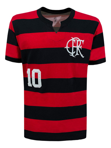 Camisa Flamengo Retrô 1976 Listrada Liga Retrô