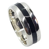 Anillo Con Esmalte Unisex. Hermoso Regalo / Alianza.