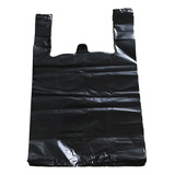 Bolsa De Basura De Plástico Grande, 50 Unidades, Color Negro