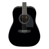 Ibanez Pf15-bk Performance Guitarra Acústica Negro Brillante Orientación De La Mano Diestro