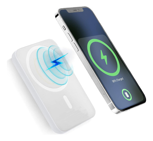 Batería Portátil Para Carga Inalámbrica De iPhone/android