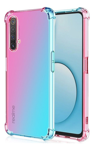 A Funda Móvil Realme X2 Pro Transparente Con Gradiente De