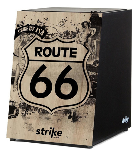 Cajon Fsa Strike Sk 5010 Route 66 Elétrico + Brinde