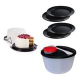 Big Cake, Saladeira E Pratos Outdoor - Tupperware