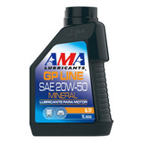 Aceite Lubricante Motor Ama Mineral 20w50 1l