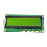 Display Lcd Pantalla 16x2 Fondo Verde Compatible Arduino Pic