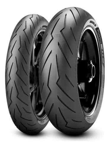  Llantas Pirelli 190/50zr-17 + 120/70zr-17 Diablo Rosso Tl