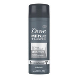 Espuma De Barbear Sensitive Dove Men+care Frasco 200ml