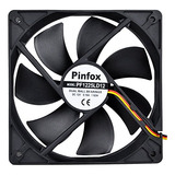 Ventilador Silencioso Pinfox 12v Dc 120mm, Control De