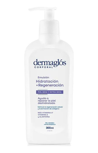 Dermaglos Hidratación + Regeneracion Emulsion Corporal 300ml
