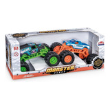 Miniaturas Carros Monster Truck Clash Big Foot Usual Cor Sortidos