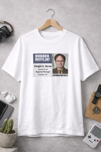 Playera De Hombre,mujer, Camisa Cuello The Office Dwight
