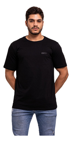 Camiseta Masculina Camisa Slim Básica 100% Algodão Premium