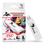 Adaptador Brook Wingman Fgc Wired Fighting Game P/ps4 Ps5 Pc