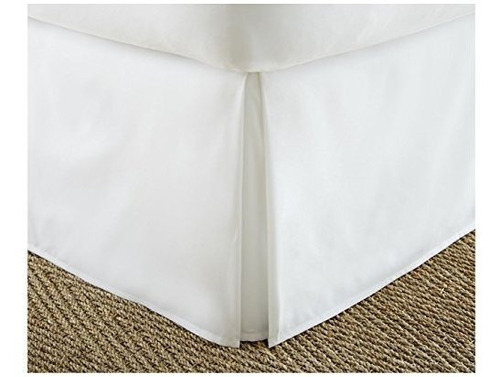 Ienjoy Home Ieh-bedskirt-queen-white Home Collection Falda P