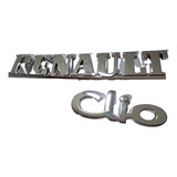 Insignia Emblema Renaul.clio 97/02 Baul Cromado