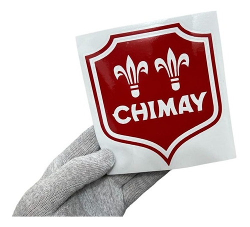 Adesivo Cerveja Chimay Red Logo Em Recorte Eletrônico