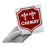 Adesivo Cerveja Chimay Red Logo Em Recorte Eletrônico