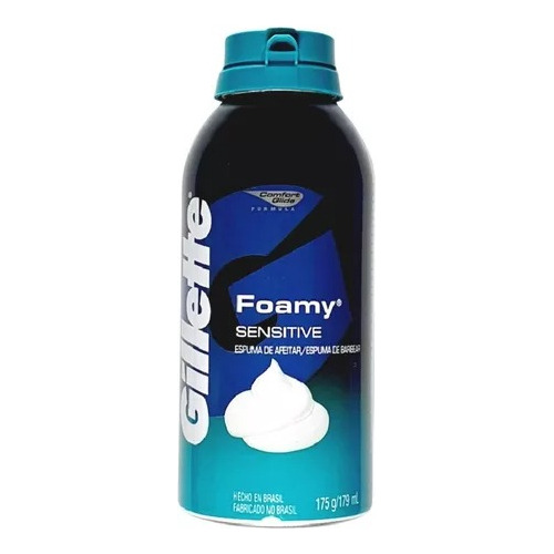 Espuma De Barbear Foamy Sensitive 179ml Gillete