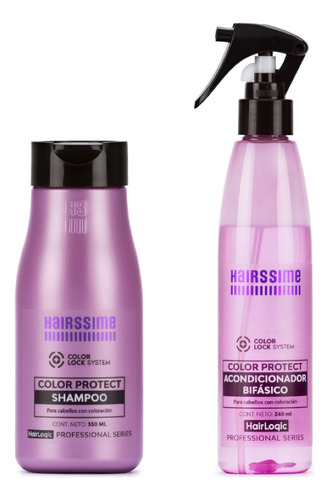 Kit Color Protec Hairssime Shampoo+bifásico