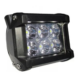 Faro Auxiliar De 6 Led 18w 12v Moto 4x4 