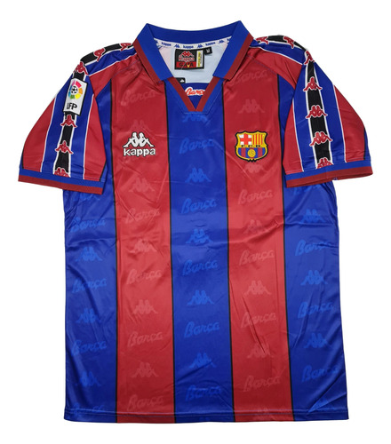 Camiseta Retro Barcelona 1996/97 Titular Guardiola Ronaldo