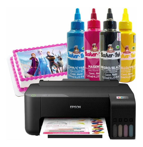 Impresora Epson L1210 Con Tinta Comestible Premium Baker Ink
