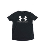 Remera Under Armour Sportstyle Logo Kids - 1360980-001 - Ope