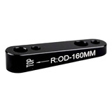 Adaptador Freno Disco Ruta Flat Mount 160mm Mordaza