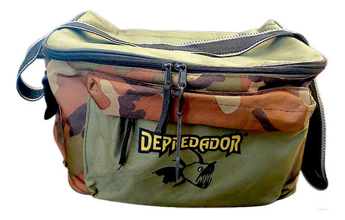 Bolso De Pesca Depredador Profesional 36cm X 25cm X 18cm