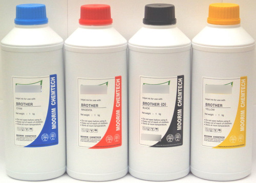 6 Litros Tinta Marca Moorim Tipo Dye Compatible Con Brother