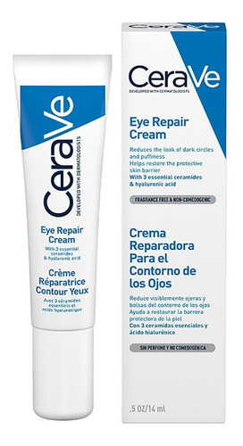Cerave Eye Repair Crema Reparadora Contorno Ojos 14 Ml 