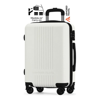 Maleta De Viaje Rígida Carry On De Mano Cabina Modelo Chess 20 Pulgadas 10 Kg Con Candado Alta Seguridad Tsa Lock Armored Travel | Meses sin interés