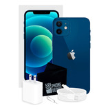 Apple iPhone 12 Mini 128 Gb Azul Con Caja Original Y Bateria 100%